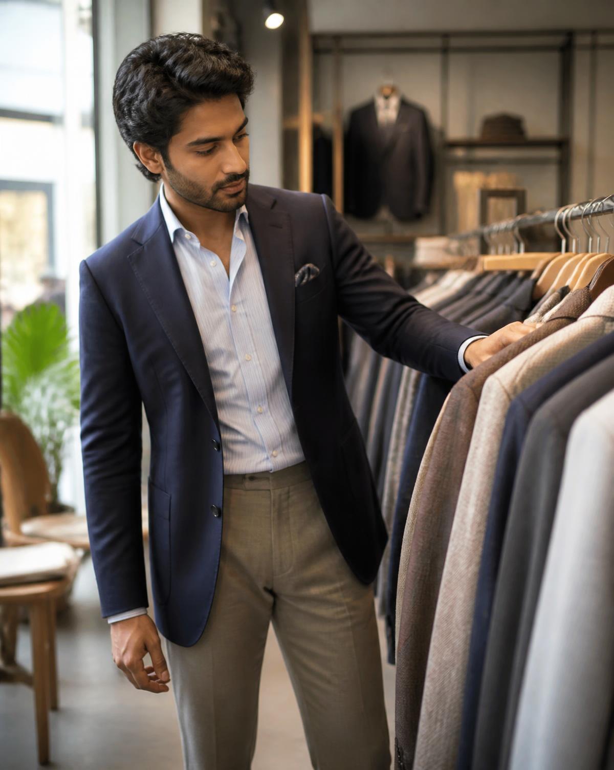 Menswear at Bailey Square, Patna