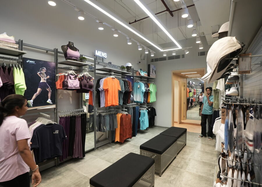 ASICS store at Bailey Square, Patna